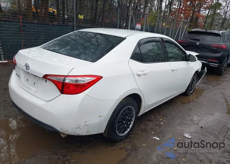 2016 Toyota Corolla L z USA, uszkodzony, nr VIN 2T1BURHE7GC625240